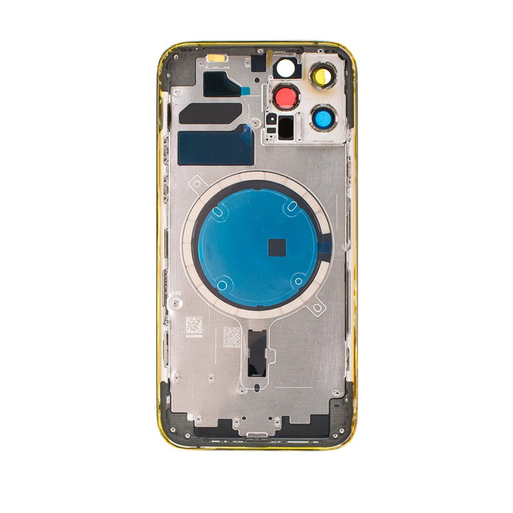 Rear Housing for iPhone 12 Pro (NO LOGO)-Black Rear Housing for iPhone 12 Pro (NO LOGO)-Black